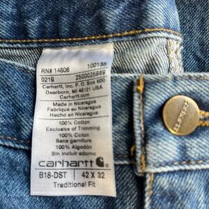 Carhartt Light Blue Denim Pants